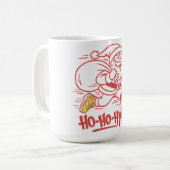 "Ho-Hype - Streetwear Santa Sneaker Kaffeetasse (Vorderseite Links)