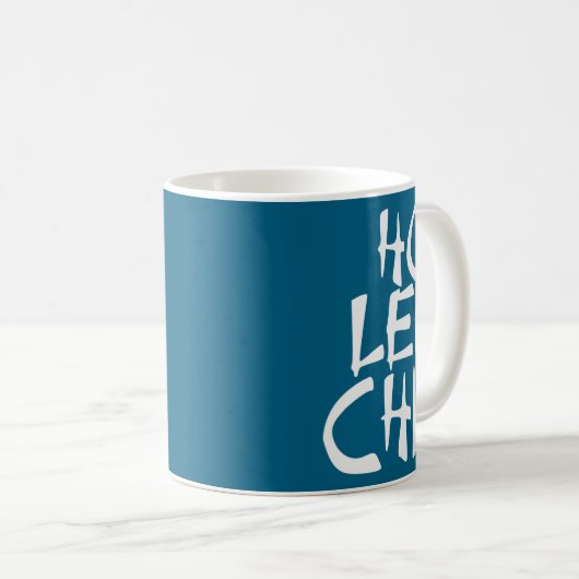 Ho Lee Chit Funny Asian Kaffeetasse (VorderseiteRechts)