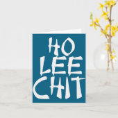Ho Lee Chit Lustiger Asiate Karte (Gelbe Blume)