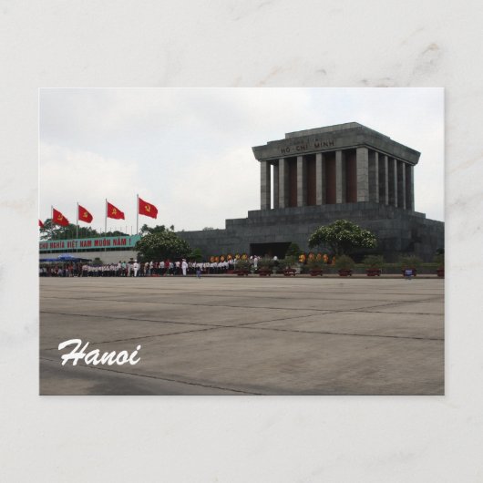 ho mausoleum hanoi postkarte (Vorderseite)