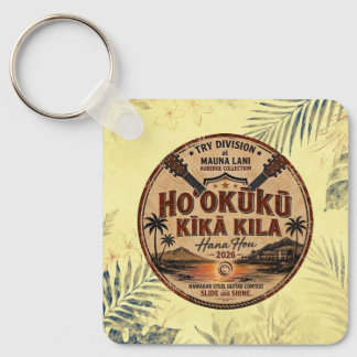 Ho‘okūkū Kīkā Kila Try Division 2026 Vintage Schlü Schlüsselanhänger