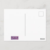 Ho' oponopono Lila Smoke Postkarte (Rückseite)