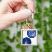 Ho oponopono Schlüsselbund Wappenlilie und Schlüsselanhänger (Hand)