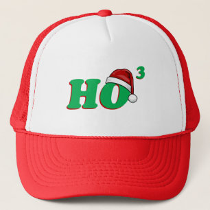 Ho (Rauminhalt berechneter) Spaß des Weihnachten3 Truckerkappe