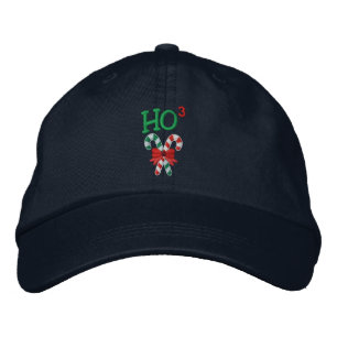 Ho setzt Zeit drei Zuckerstangen fest Bestickte Kappe