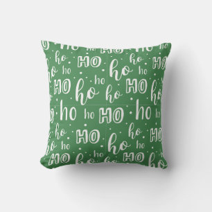 Ho, wie Weihnachts-Design werfen Kissen