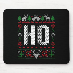 Ho, wo ist meine Ho zu Weihnachten Xmas Paare zusa Mousepad