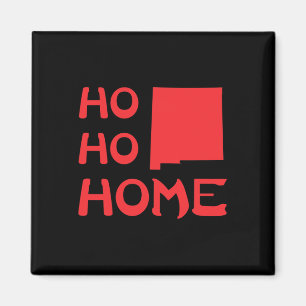 Ho Zuhause New Mexico Weihnachtsfeiertag Magnet