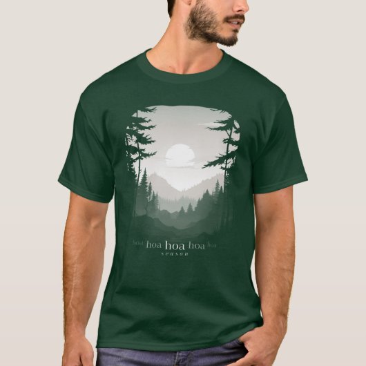 Hoa Hoa Hoa Hoa Hoa Jahreszeit Herbst Trendy T-Shirt (Vorderseite)
