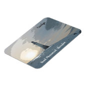 Hoad Monument, Ulverston, John Barrow, Leuchtturm Magnet (Linke Seite)