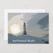 Hoad Monument, Ulverston, John Barrow, Leuchtturm Postkarte (Vorne/Hinten)