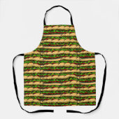 Hoagie Sandwich All-Over Print Apron Schürze (Vorderseite)