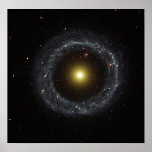Hoag's Object Galaxy Poster (Vorne)
