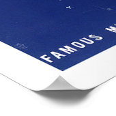 Hoagy Carmichaels "Blue Orchids" Poster (Ecke)