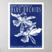 Hoagy Carmichaels "Blue Orchids" Poster (Vorne)