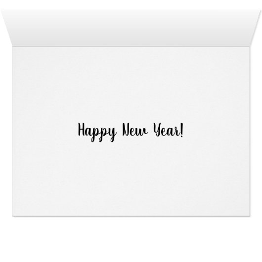 Hoar Frost, Happy New Year! (Innenansicht Horizontal (Unten))