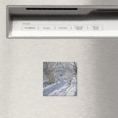 Hoar frost Markeaton Derby.UK.2012 Magnet (In Situ (Geschirrspüler))