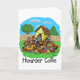 Hoarder Collie Karte