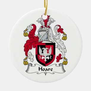 Hoare Familienwappen Keramik Ornament