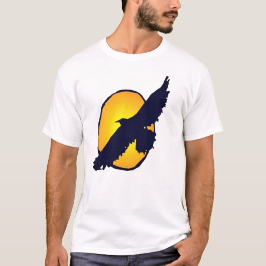 Hoaring Eagle T - Shirt - Custom Bald Eagle T-Shir (Vorderseite)
