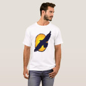 Hoaring Eagle T - Shirt - Custom Bald Eagle T-Shir (Vorne ganz)