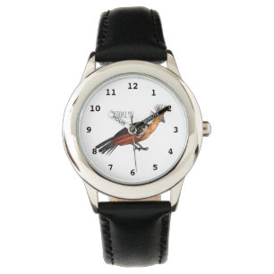 Hoatzin Cartoon Armbanduhr