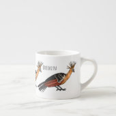 Hoatzin Cartoon Espressotasse (Rechts)