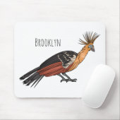 Hoatzin Cartoon Mousepad (Mit Mouse)