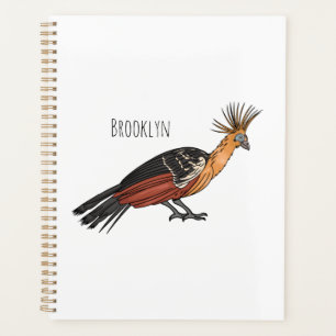Hoatzin Cartoon Planer