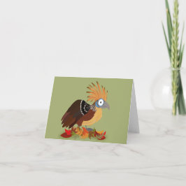 Hoatzin-Karte Karte