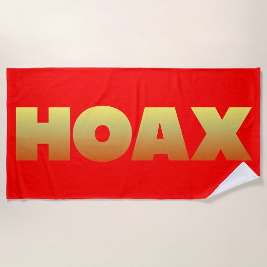 HOAX DESIGN BEACH TOWEL STRANDTUCH (Vorderseite)