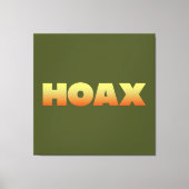 HOAX DESIGN WRAPPED CANVAS LEINWANDDRUCK (Vorderseite)