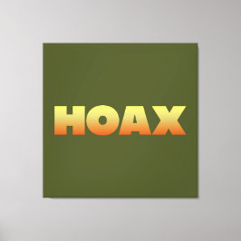 HOAX DESIGN WRAPPED CANVAS LEINWANDDRUCK