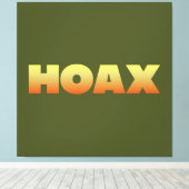 HOAX DESIGN WRAPPED CANVAS LEINWANDDRUCK (Insitu (Holzboden))