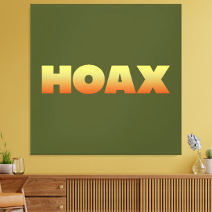 HOAX DESIGN WRAPPED CANVAS LEINWANDDRUCK