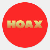 HOAX STICKER (Vorderseite)