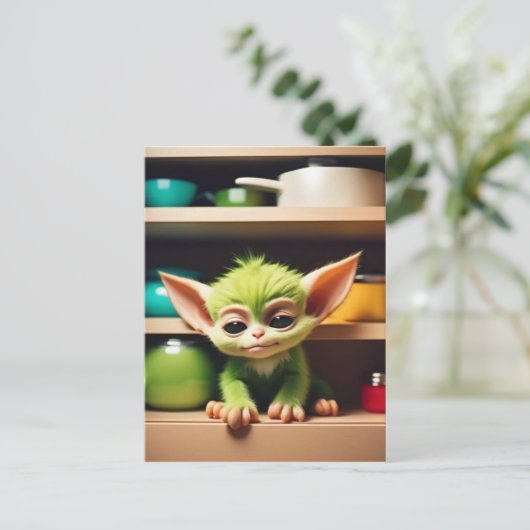 Hob Goblin Postkarte (Stehend Vorderseite)