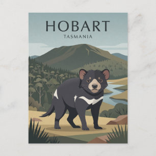 Hobart Australien Postkarte