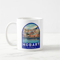 Hobart Australien Reise Kunst Vintage