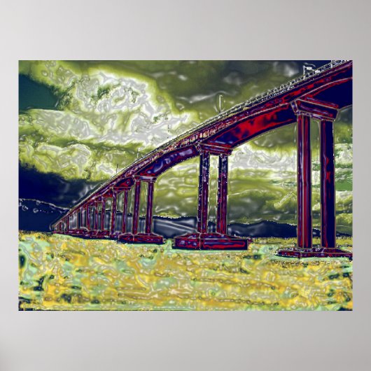 Hobart Bridge Poster (Vorne)