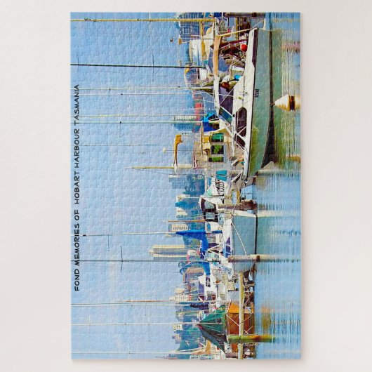 Hobart Harbour Tasmania Jigsaw Puzzle (Vertikal)