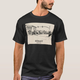 Hobart Indiana Übergröße T-Shirt