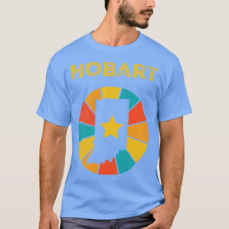Hobart Indiana Vintag Distressed Souvenir 1 T-Shirt