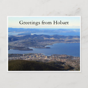 Hobart Tasmanie landschaftlich Postkarte