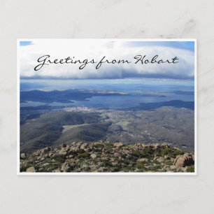 Hobartenansicht Postkarte