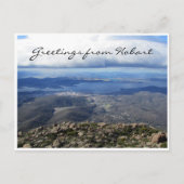 Hobartenansicht Postkarte (Vorderseite)