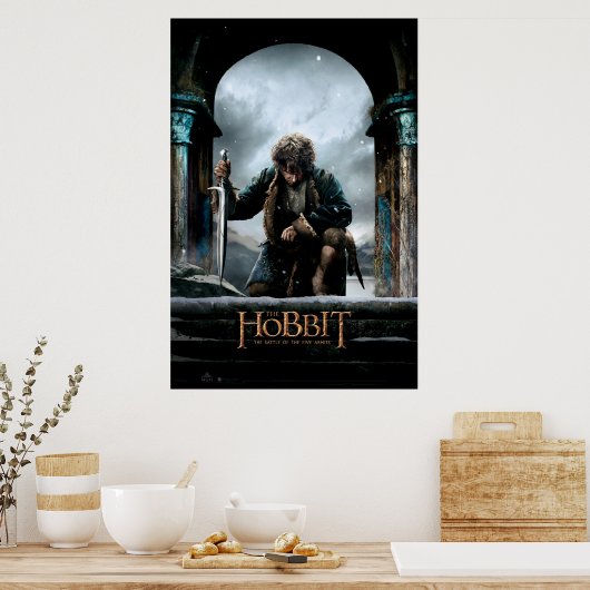 Hobbit - BILBO BAGGINS™ Movie Poster (Küche)