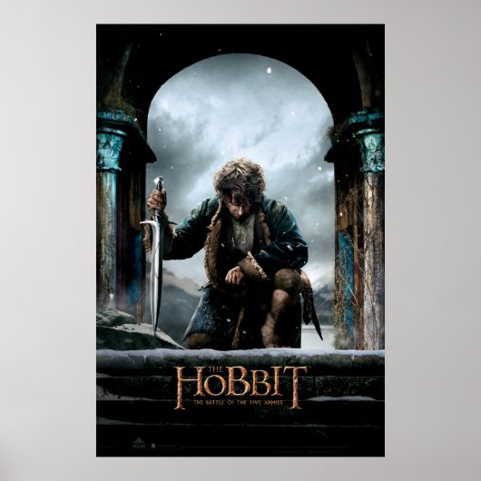 Hobbit - BILBO BAGGINS™ Movie Poster (Vorne)