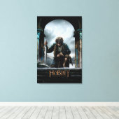 Hobbit - BILBO BAGGINS™ Movie Poster Leinwanddruck (Insitu (Holzboden))