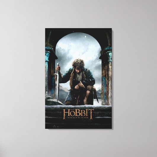 Hobbit - BILBO BAGGINS™ Movie Poster Leinwanddruck (Vorderseite)